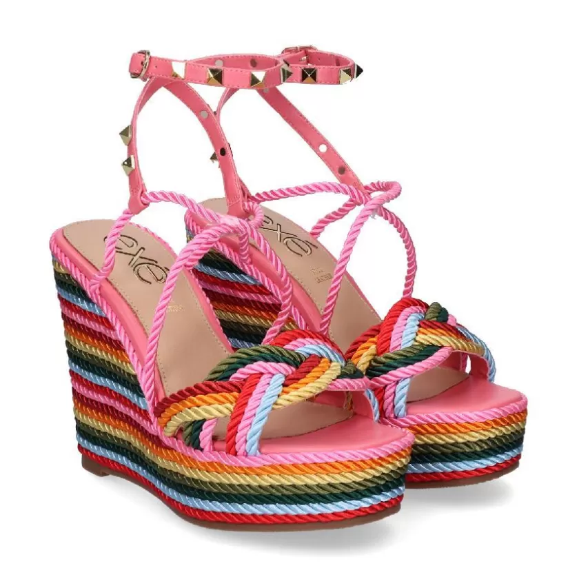 Exé Shoes SANDÁLIA CUNHA NAOMI 920 -